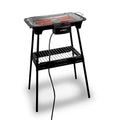 Grill Elektryczny Alpina 2 w 1 2000W Czarny 60x43x35 cm