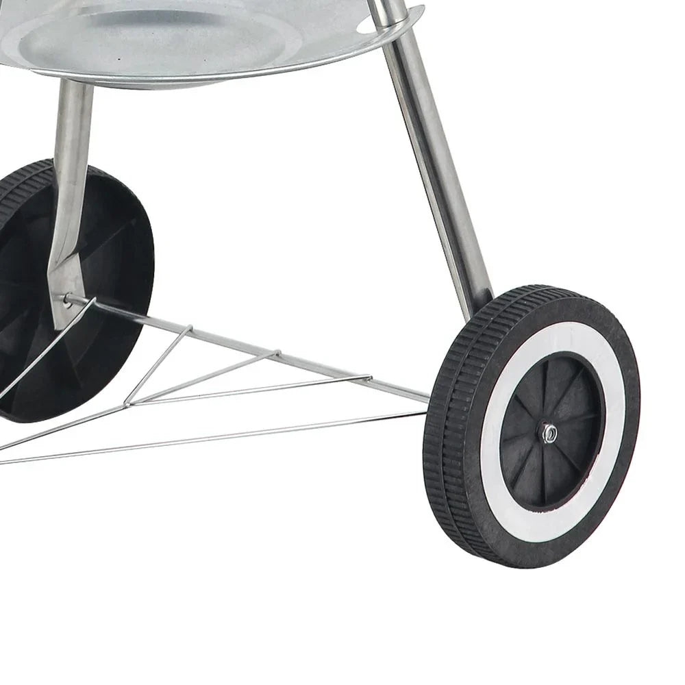 Lolahome Węglowy Grill Z Rusztem Stalowym, 74x45x41cm, Czarny