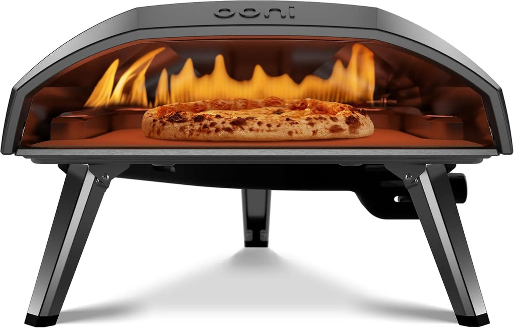 Ooni Koda 16 Gas – Przenośny piec zewnętrzny 37 mBar – Domowa pizza w 60 sekund – Wysoka temperatura – Przenośny i szybki – IT|ES|FR|BE|CZ|IE|LV|LT|LU|PT