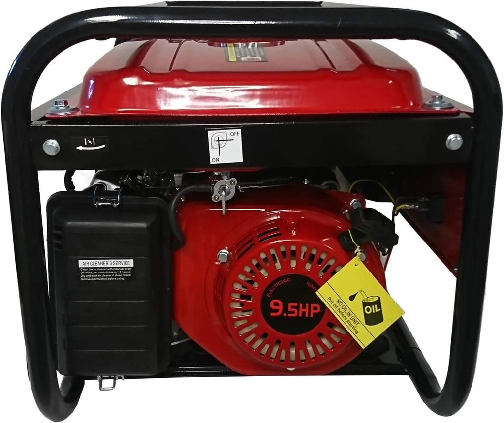 Jednofazowy generator prądu benzynowy. Gwarantowana moc, prąd do 2800W w trybie jednofazowym 220V.