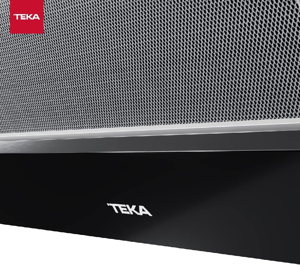 TEKA Okap Kominowy 70 cm, Podwójny Silnik EcoPower, Pochłanianie Obwodowe, 3+1 Prędkości Fresh Air Pochłanianie 98m3 Hałas 61dB 2 LED DVT 78660 TBS