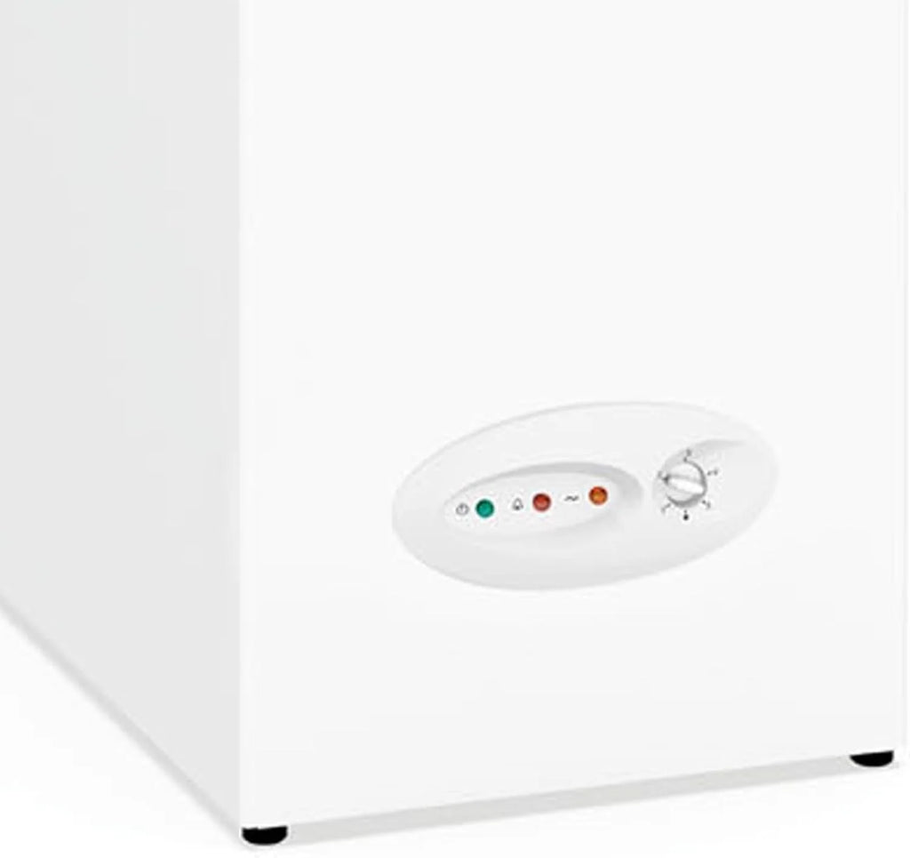 Edesa Congelador Horizontal EZH-0611, Wysokość 0.84 m, Regulowany Termostat, Łatwe Czyszczenie, Wbudowany Alarm, Niski Poziom Hałasu, Duża Pojemność 59 l, Moc 60W, Kolor Biały
