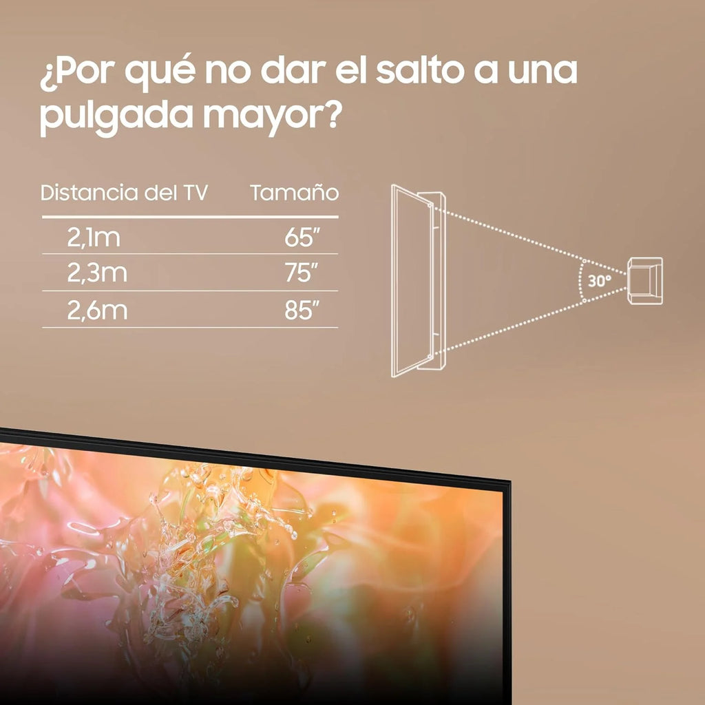 Telewizor Crystal UHD 2024 50DU7105 Smart TV 50" Crystal UHD z Czystymi Kolorami PurColor, Najlepszy Smart TV, Wszystkie Głośniki Naraz z Q-Symphony i sterowanie domem dzięki SmartThings