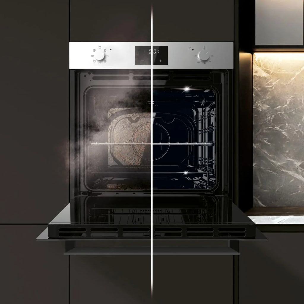 Piekarnik do zabudowy Cecotec Horno Integrable Multifunción 70L Bolero Hexa M226001 Line A. 2800W, 7 funkcji, wyświetlacz, Steam Base XXL, Steam Assist, Steam EasyClean, wentylator chłodzący, tryb Eco, tryb konwekcji, tryb grill