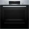 Bosch - Piekarnik wielofunkcyjny z funkcją samooczyszczania, szer. 60 cm, Seria 6, Home Connect, Termoobieg 3D, Chowane pokrętła, Czarny, HBG578ES7