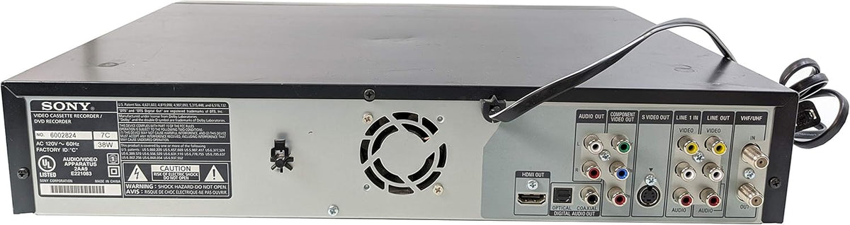 Zestaw VHS na nagrywarkę DVD VCR z pilotem, HDMI