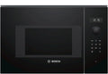 Bosch Seria 6 BFL524MB0 Zintegrowana kuchenka mikrofalowa (Do zabudowy, Mikrofalówka z grillem, 20 L, 800 W, Obrotowe, Dotykowe, Czarna)