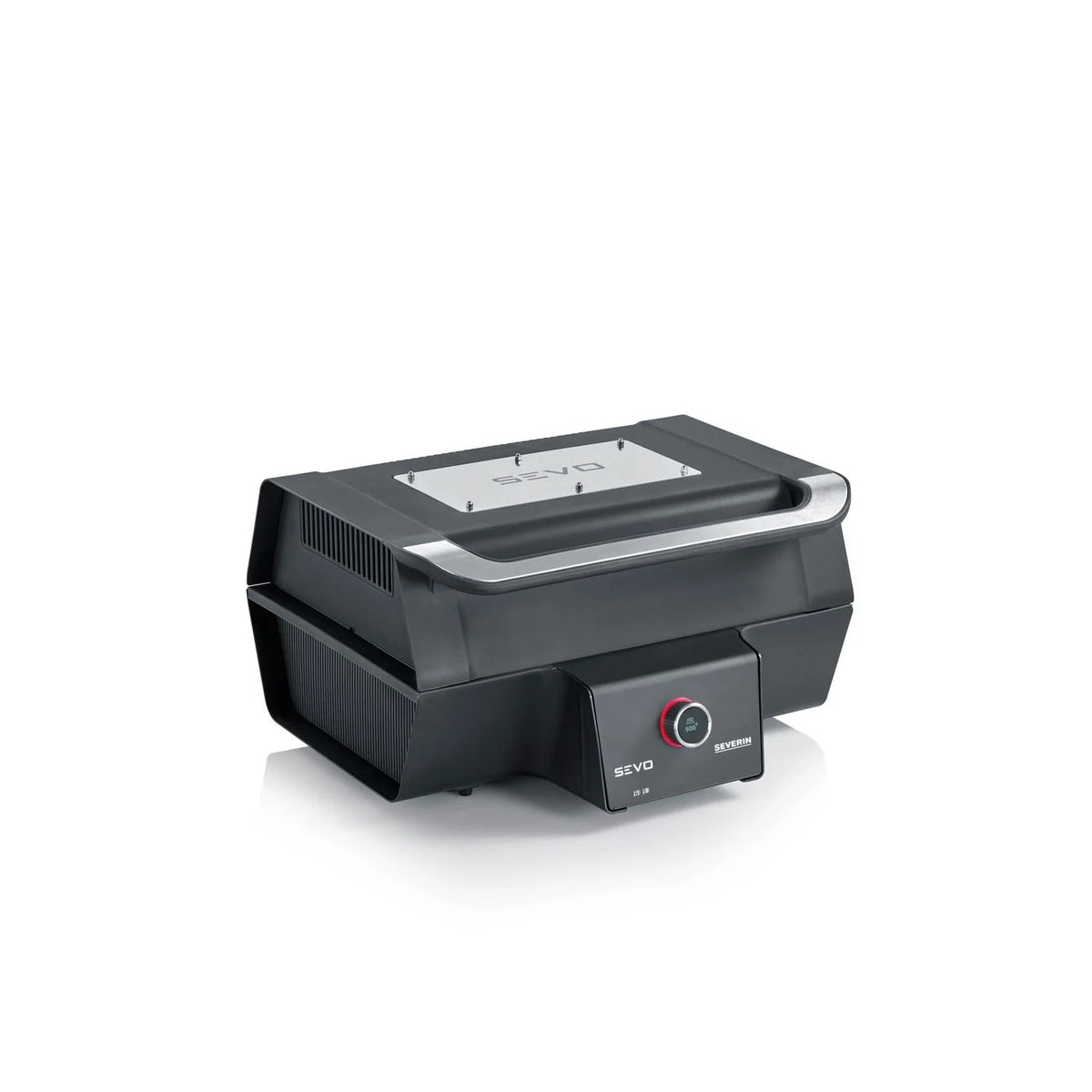 Grill elektryczny Barbacoa z cyfrowym wyświetlaczem OLED Sevo GT czarny PG 8106 Severin