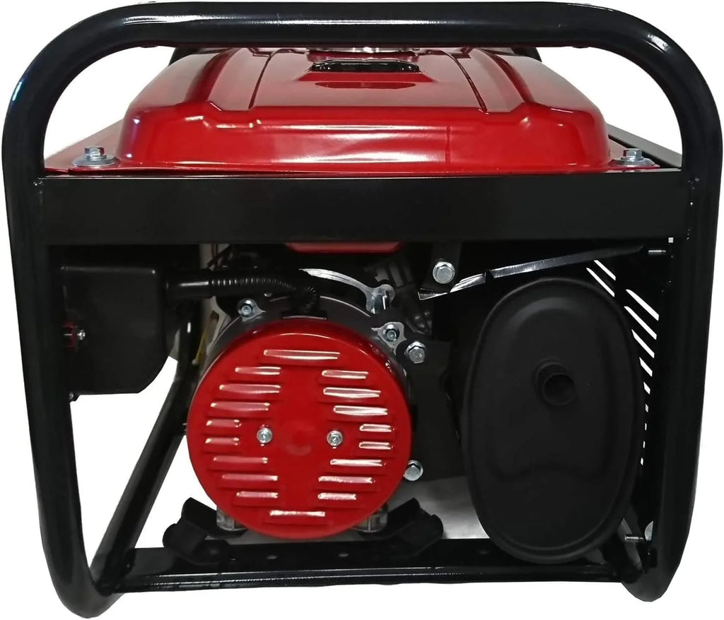 Jednofazowy generator prądu benzynowy. Gwarantowana moc, prąd do 2800W w trybie jednofazowym 220V.