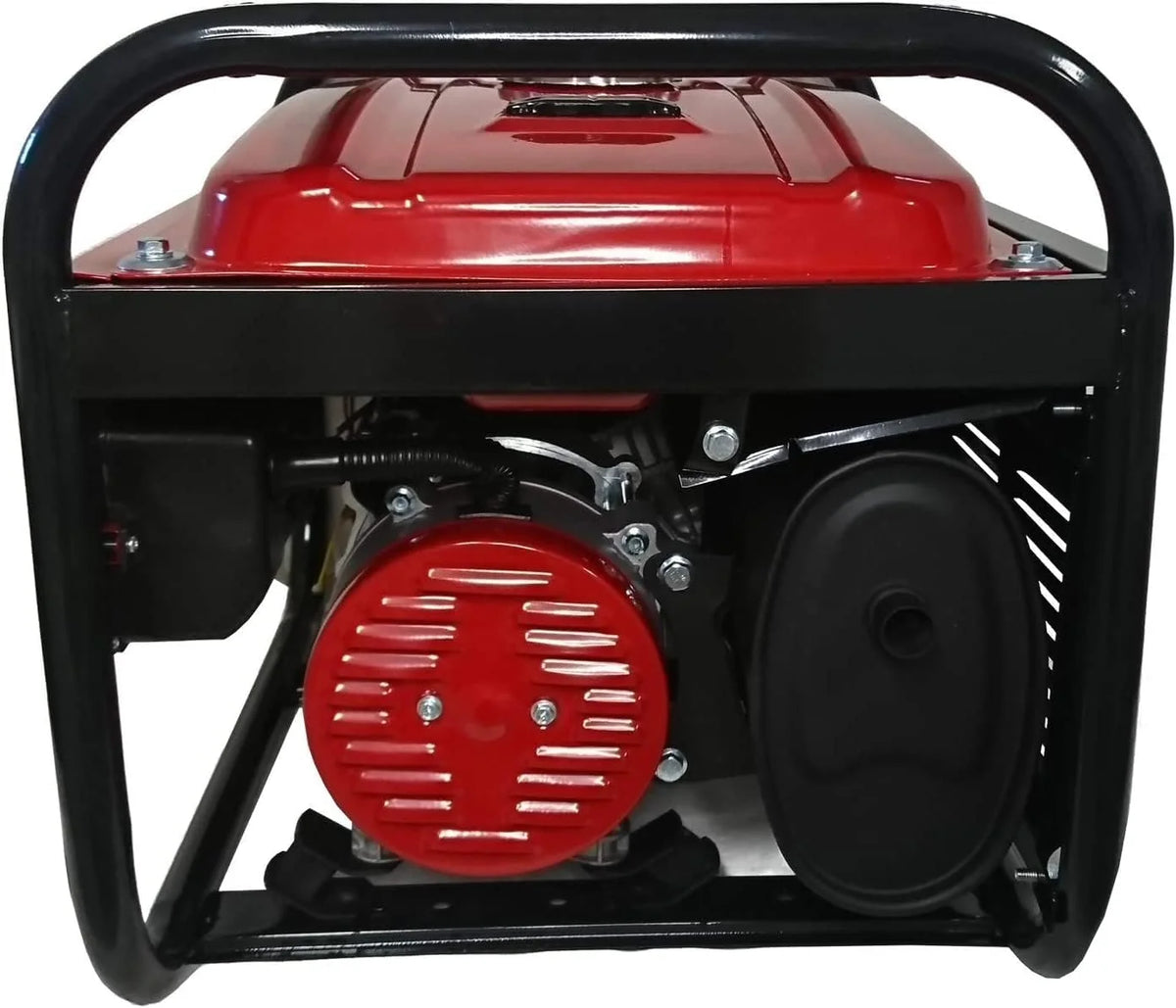 Jednofazowy generator prądu benzynowy. Gwarantowana moc, prąd do 2800W w trybie jednofazowym 220V.