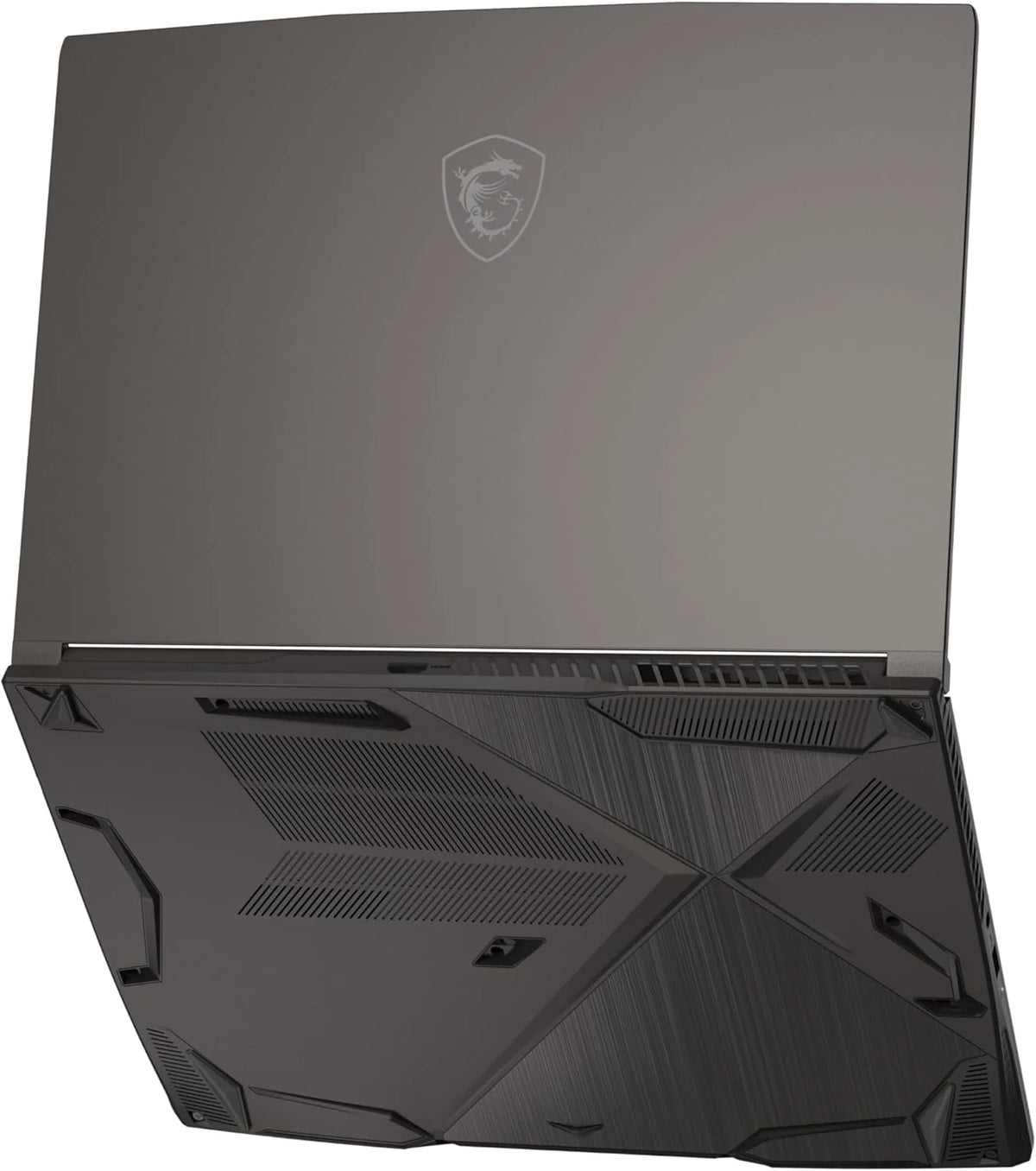 MSI Thin 15 B12UC-1842XES - Laptop 15,6" Full HD (Intel Core i5-12450H, 16 GB RAM, 512 GB SSD, NVIDIA RTX 3050, Bez systemu operacyjnego) Kolor szary - Klawiatura QWERTY hiszpańska