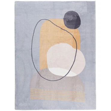 Maximo Rabbit Premium Rug 200 x 290 cm, Abstract, Grey