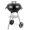 Lolahome Węglowy Grill Z Rusztem Stalowym, 74x45x41cm, Czarny