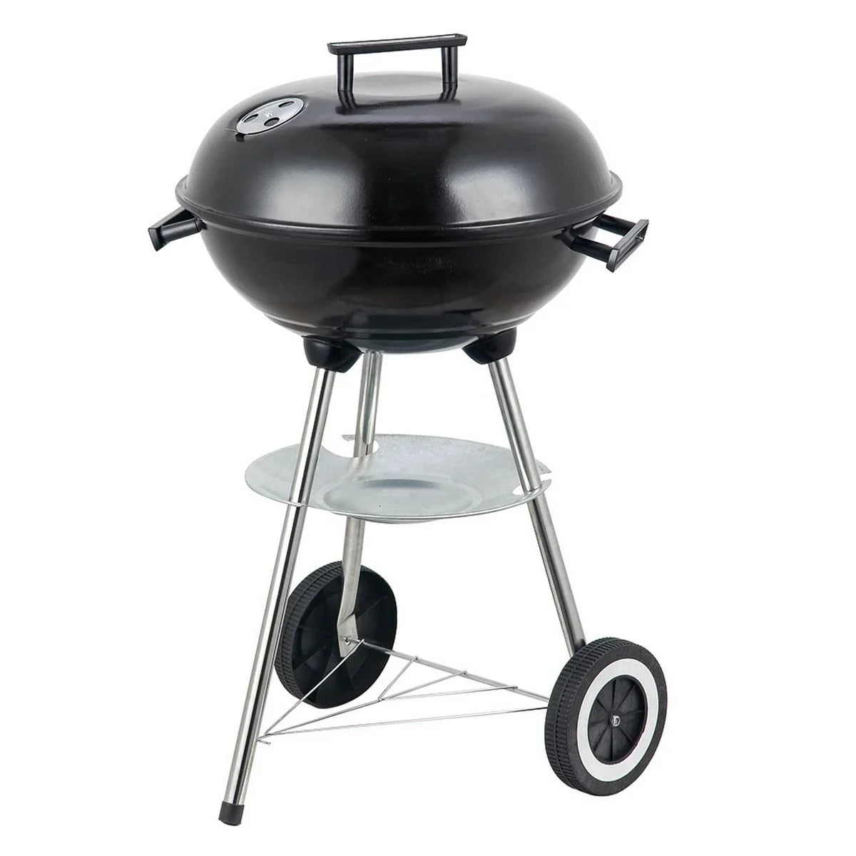 Lolahome Węglowy Grill Z Rusztem Stalowym, 74x45x41cm, Czarny