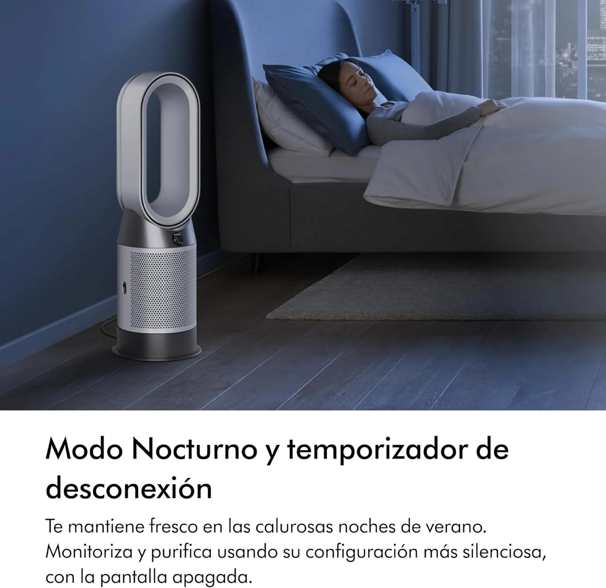 Oczyszczacz Hot+Cool™ Gen1 HP10 – oczyszczanie, ogrzewanie i chłodzenie (srebrny)