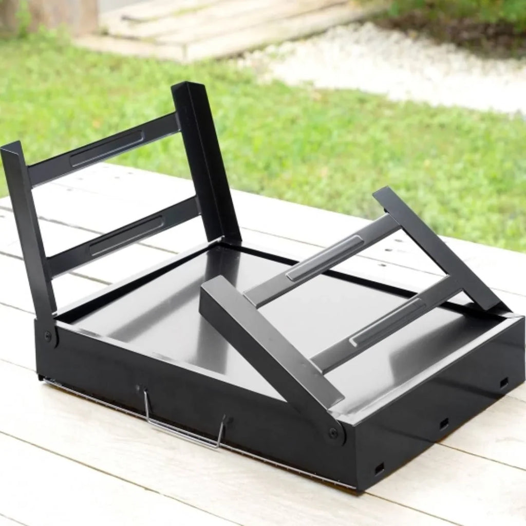 Przenośny składany grill węglowy Innovagoods 35x27cm dla 2 osób (żelazo)