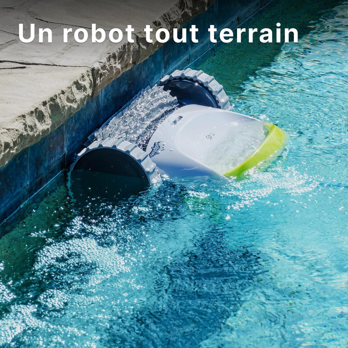 Robot do czyszczenia basenów elektryczny DOLPHIN T45 - czyszczenie ścian, baseny wbudowane do 12 m, 3 lata gwarancji