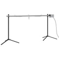 Automatyczny grill z silnikiem stal nierdzewna 150x46,5x82,5 cm Vidaxl