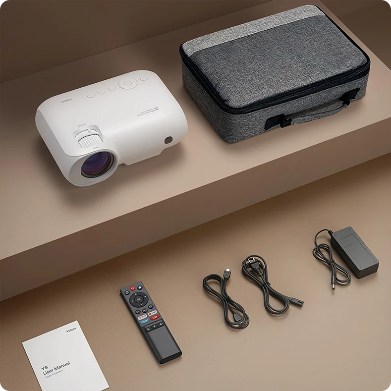 Portable projector Yoton Y9, Full HD, 450 ANSI lumens