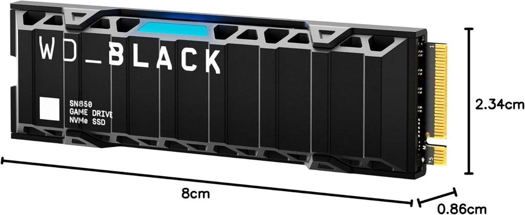 WD SN850X 4TB M.2 2280 PCIe Gen4 NVMe Gaming SSD do 7300 MB/s prędkość odczytu