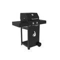 Grill dwupalnikowy ze stali nierdzewnej na butan i propan z kamieniami wulkanicznymi Pereda