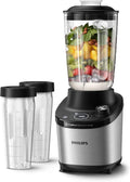 Philips Viva Collection Wyciskarka wolnoobrotowa - szybkie czyszczenie, szeroki otwór na produkty, blokada kapania, części można myć w zmywarce, pojemność 1 l (HR1889/70)