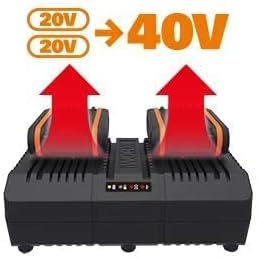 WORX WG584E Dmuchawa do liści 40V (220V) 145km/h, 40 V