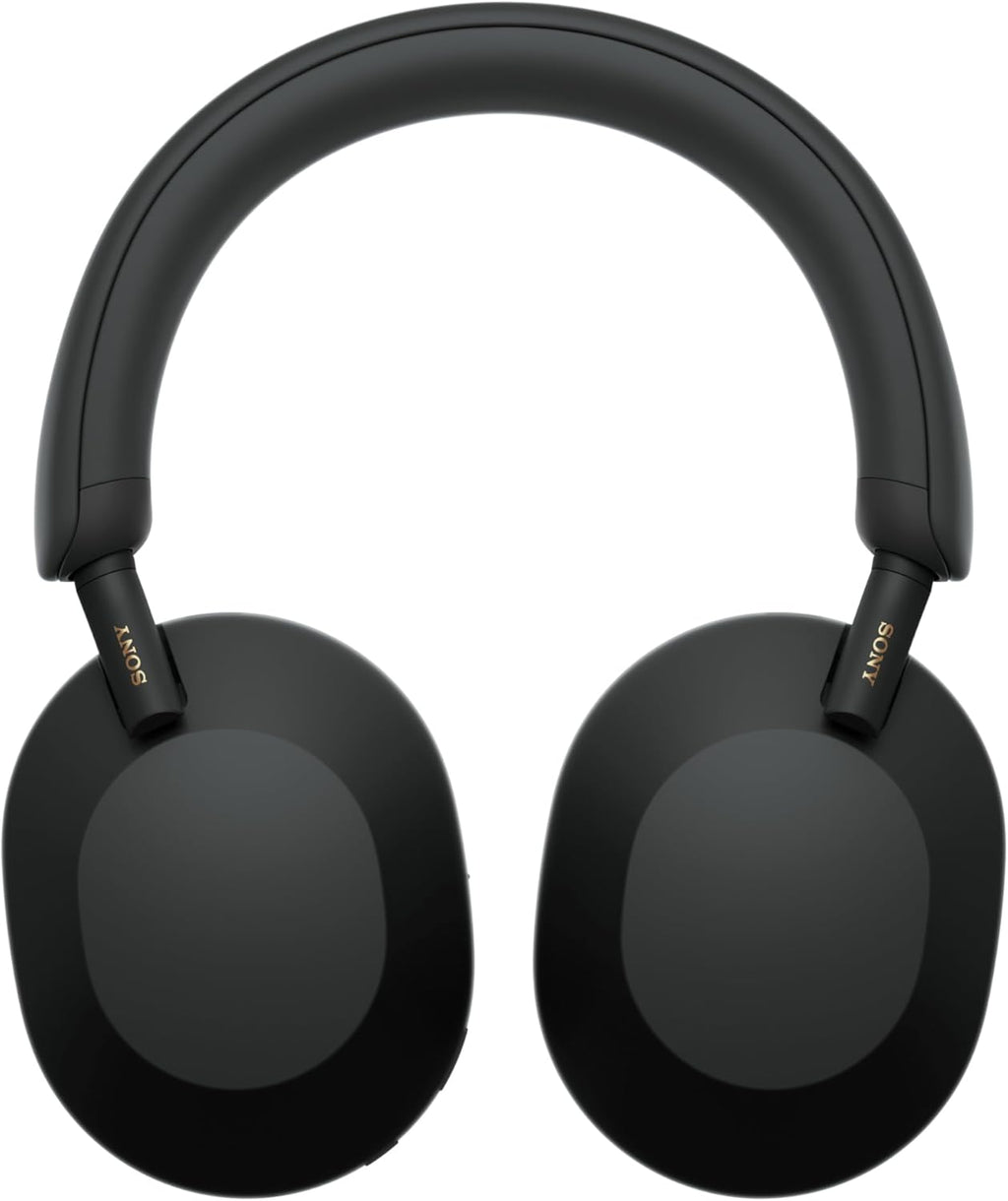 Sony WH-1000XM5 ANC Bezprzewodowe Słuchawki Nauszne z Redukcją Hałasu, Bluetooth, Clear Call Quality, Hi-Res, Do 30H Baterii, Szybkie Ładowanie, Alexa i Google Assistant, IOS i Android - Czarne