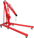 2026 Składany Żuraw Silnikowy 2 Tony Podnośnik Hydrauliczny do Silników Warsztatowych Dragway Tools Cherry Picker z 6 Kółkami Obrotowymi