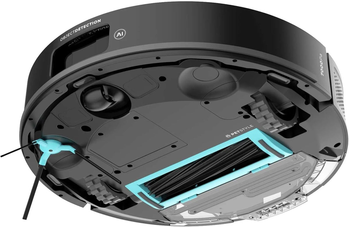 Robot sprzątający Cecotec z funkcją mopowania, stacją samoczyszczącą i sztuczną inteligencją Conga Y80 X-Treme. Nawigacja laserowa i sztuczna inteligencja, 13000 Pa, baza 2,5 l, autonomiczna praca do 220 m², sterowanie aplikacją 3.0