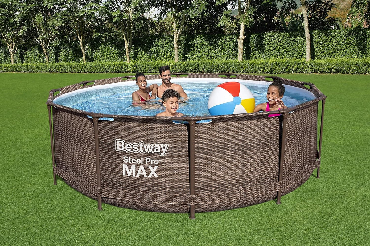 Bestway Basen Rozporowy Steel Pro Max Deluxe 366x100 cm 56709