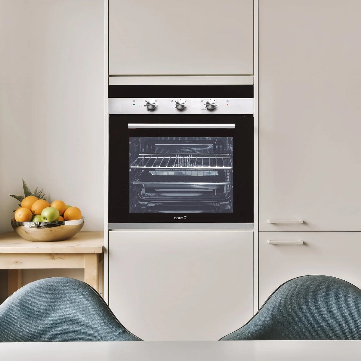 CATA CM 760 AS BK Piekarnik wielofunkcyjny, 2400 W, 50 litrów, stal nierdzewna, czarny