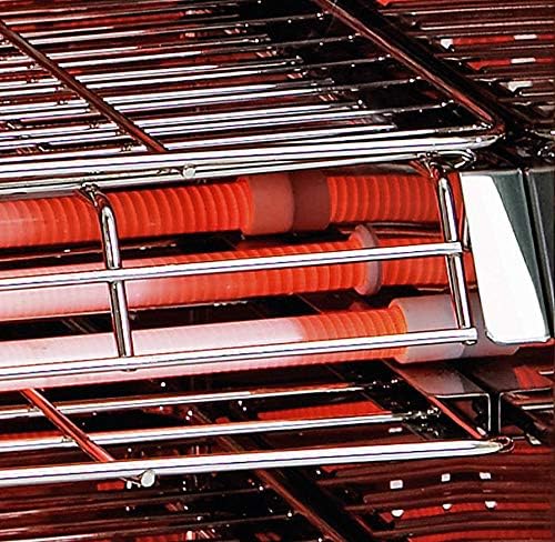 MBH - Elektryczny toster przemysłowy 2-poziomowy INOX dla GASTRONOMII. Profesjonalny piec do opiekania pieczywa do barów i restauracji.