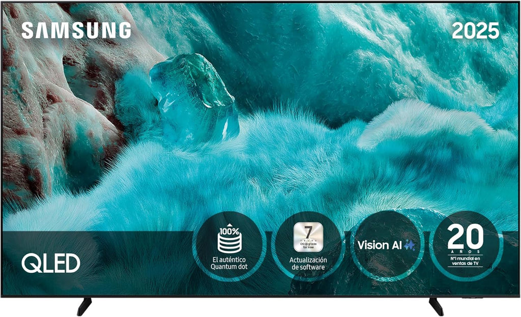 Telewizor Samsung QLED QE1F 55 cali 4K Smart TV z Vision AI, 100% natężeniem koloru (100% Color Volume) z Quantum Dot i ponad 500 kanałami TV Plus