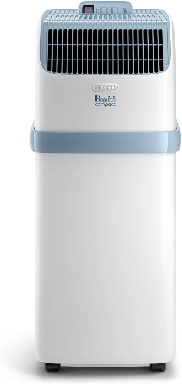 Pinguino Compact PAC ES72 YOUNG Przenośny klimatyzator 8300 BTU/h, 2,1 kW, do 60m³, funkcja osuszania i wentylacji, 24-godzinny programator czasowy