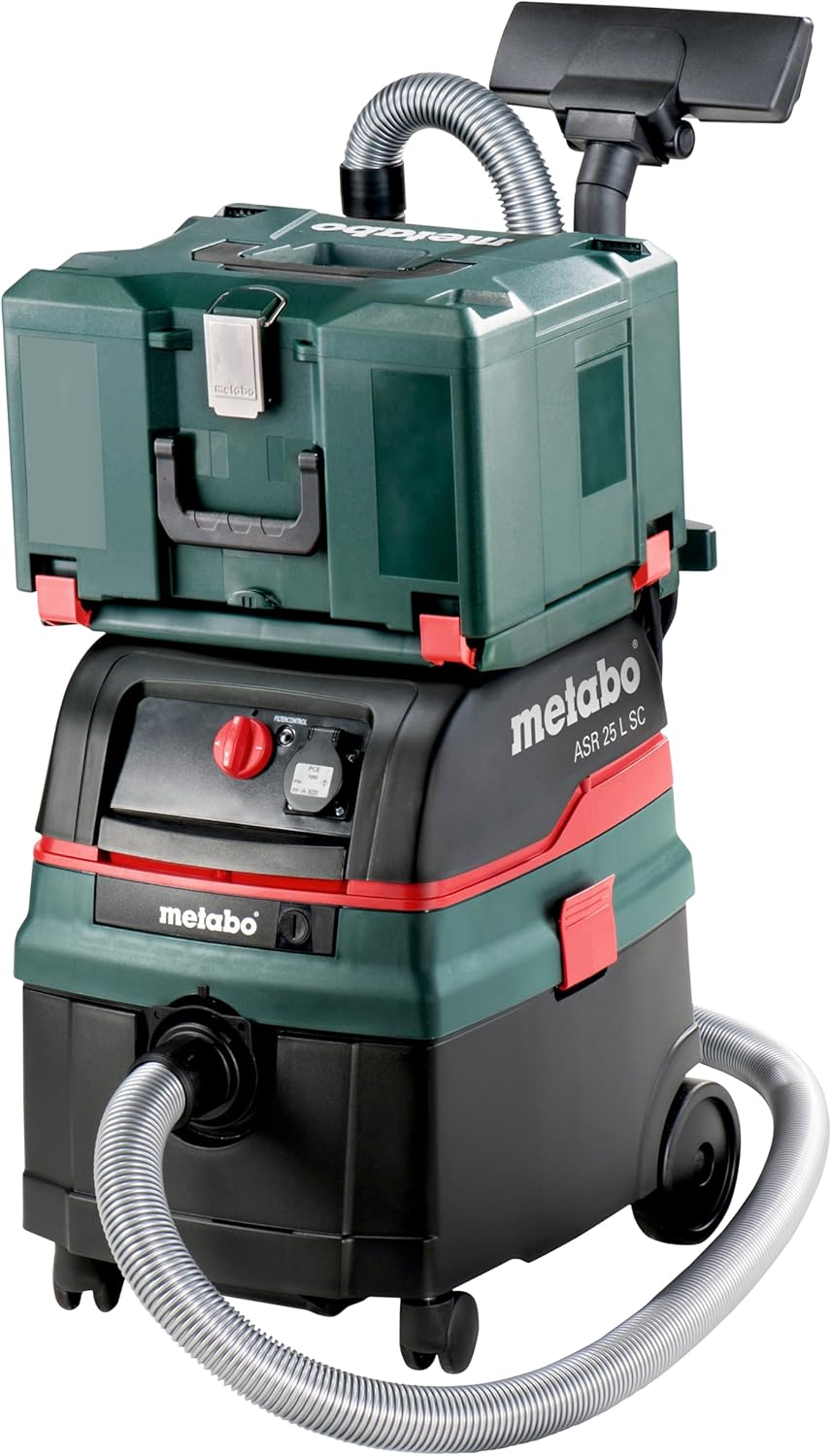 Metabo 602024000 Odkurzacz, Czarny/Zielony, ‎59,4 x 41 x 63 cm; 11 kg