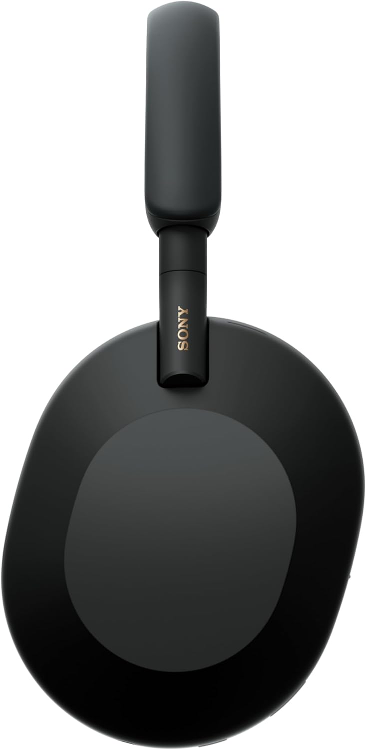 Sony WH-1000XM5 ANC Bezprzewodowe Słuchawki Nauszne z Redukcją Hałasu, Bluetooth, Clear Call Quality, Hi-Res, Do 30H Baterii, Szybkie Ładowanie, Alexa i Google Assistant, IOS i Android - Czarne