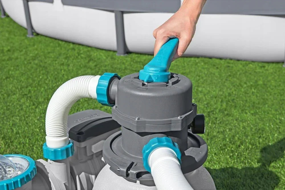 Bestway pompa piaskowa do basenu, filtr do basenów, 8327 l/h, złączki, węże