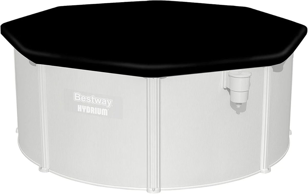 Bestway Hydrium - Basen ze stalowymi ścianami, z filtrem piaskowym, o średnicy 300 x 120 cm, szary, okrągły