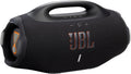 JBL Boombox 4, przenośny głośnik Bluetooth, dźwięk JBL Pro, wzmocnienie dźwięku AI, wodoodporność i pyłoszczelność IP68, 34 godziny pracy na baterii, Auracast, 2 ustawienia wzmocnienia basów, czarny