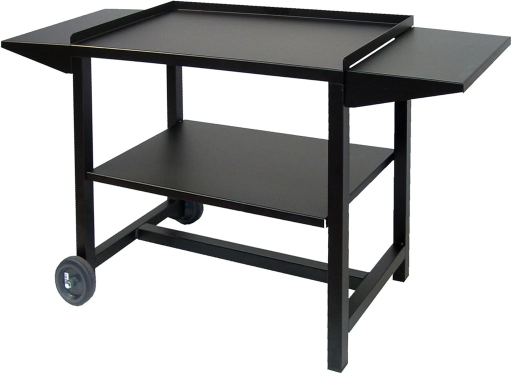 Imex El Zorro – Grill z Kominkiem i Metalowymi Półkami | 61x40x217 cm | Wzmocniona Stal z Rusztem Ze Stali Nierdzewnej i Kominem Odprowadzającym Dym | Idealny do Ogrodów, na Patia i Tarasy