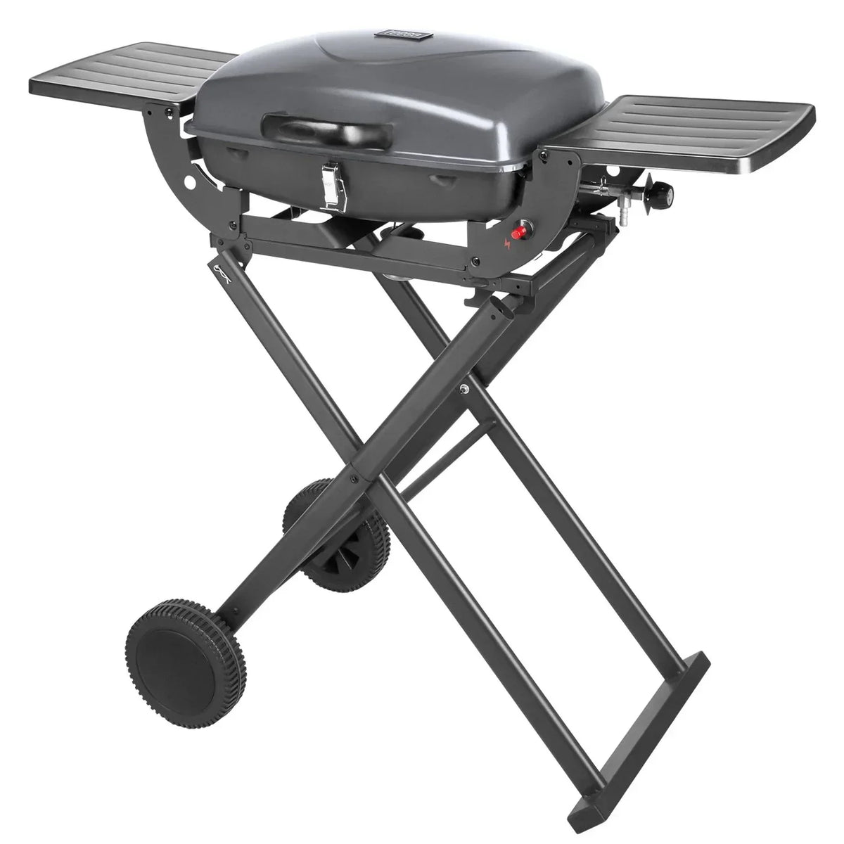 Przenośny składany grill gazowy 3.6 Kw Kółka Nogi Półka