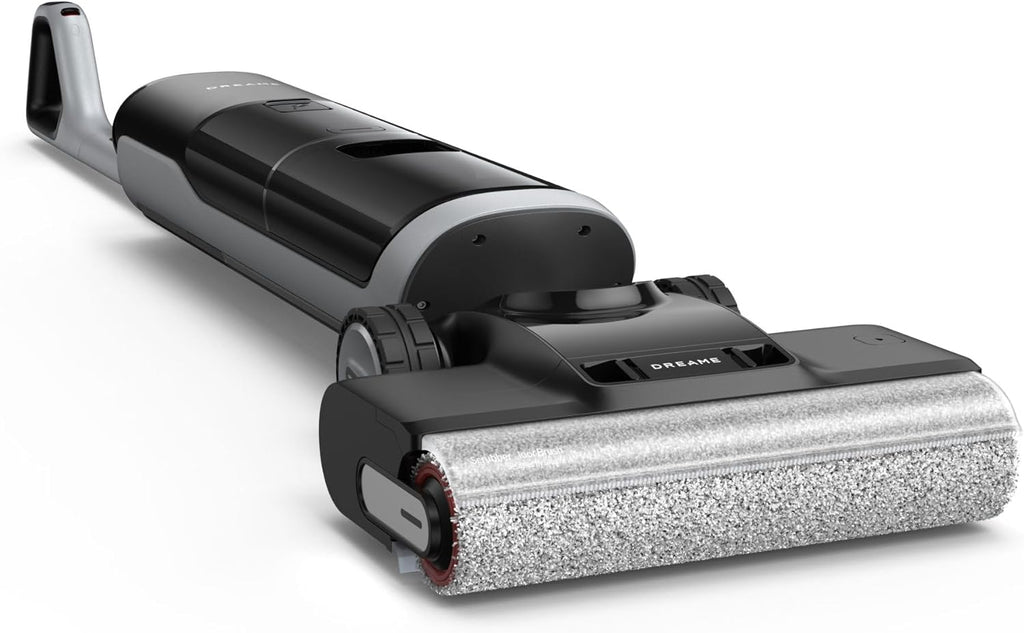 dreame H14 Pro odkurzacz na sucho i na mokro, płaska konstrukcja 180°, czyszczenie szczotki w temperaturze 60°C, suszenie w 5 min, automatyczne dozowanie roztworu, sterowanie aplikacją, 18 kPa