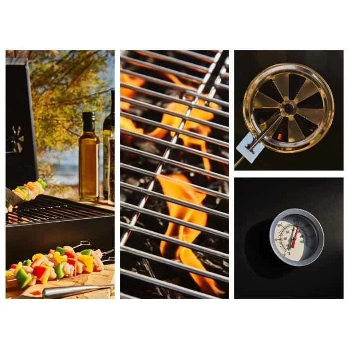 Grill węglowy Mike - Powierzchnia do gotowania 71 x 35 cm Cookingbox