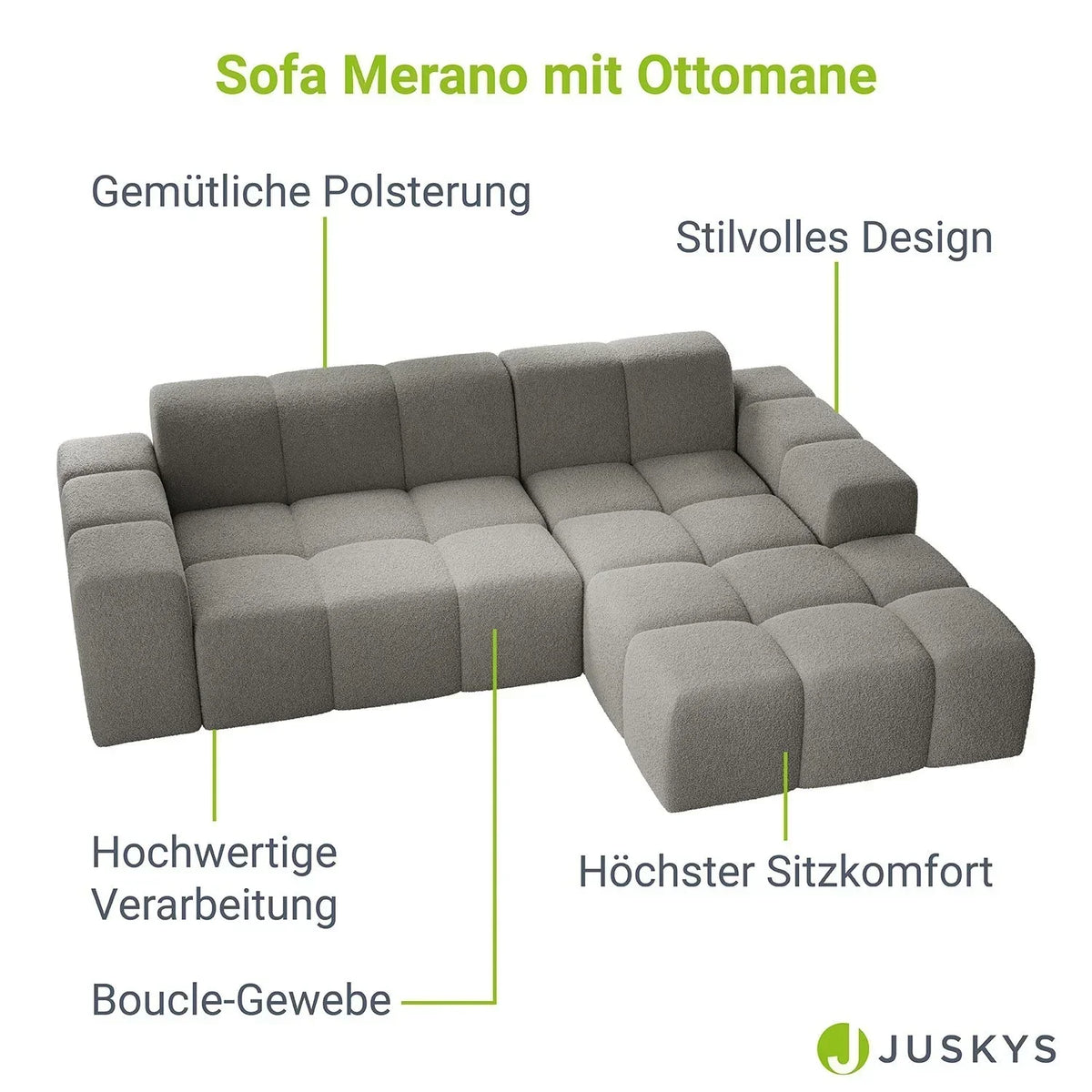 2026 Sofa narożny Merano – nowoczesna elegancja i wyjątkowy komfort