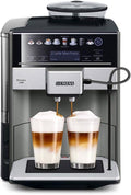 Siemens TE655203RW EQ.6 plus s 500 Automatyczny Ekspres Do Kawy, 1500 W, 1.7 L, Czarno/Srebrny