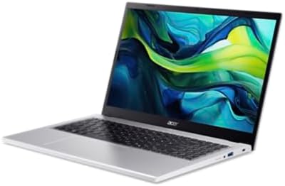 acer Aspire Go 15 - Laptop 15,6" (Intel Core i7 13620H, 16 GB RAM DDR5, 1024 GB SSD, Windows 11 Home, Intel UHD Graphics) Kolor Srebrny, Klawiatura QWERTY Hiszpańska z Klawiaturą Numeryczną