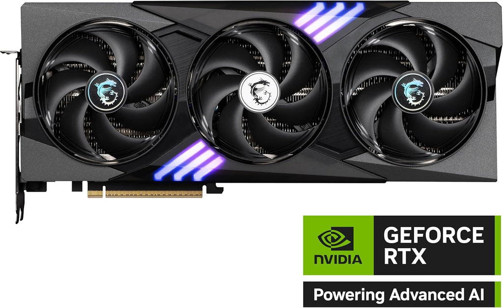 MSI Karta graficzna NVIDIA GeForce RTX 5070 Ti 16G Gaming Trio OC - 16 GB GDDR7 (28 GB/s, 256-bit), PCIe 5.0 - TRI FROZR 4 (3 x wentylatory STORMFORCE) - RGB - HDMI 2.1b, DisplayPort 2.1b