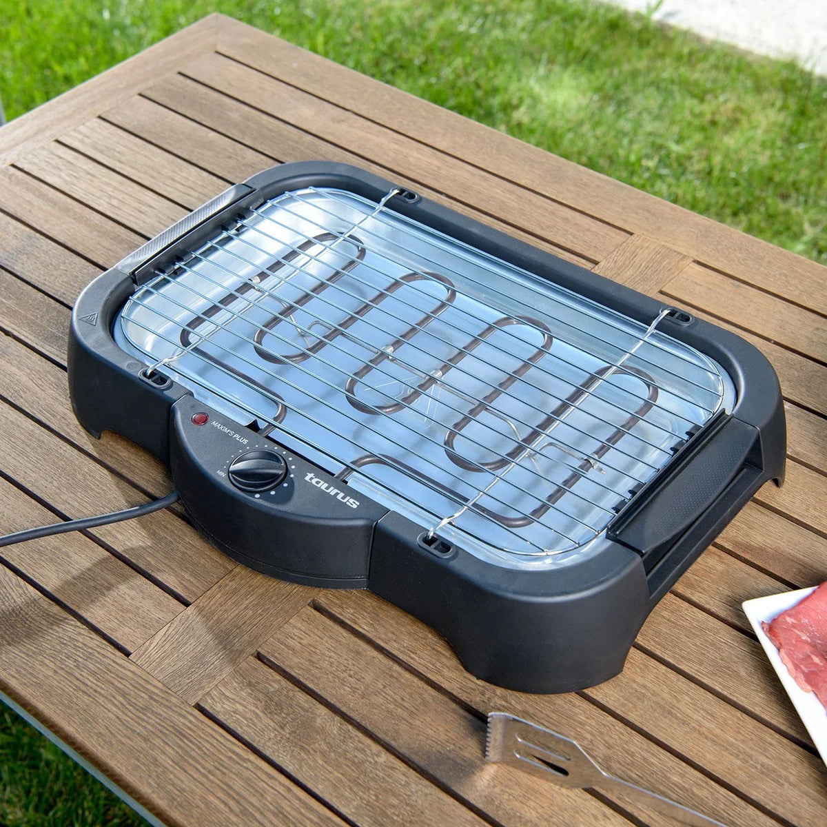 Taurus Maxim's Plus 2000 W Grill Elektryczny Stołowy Czarny