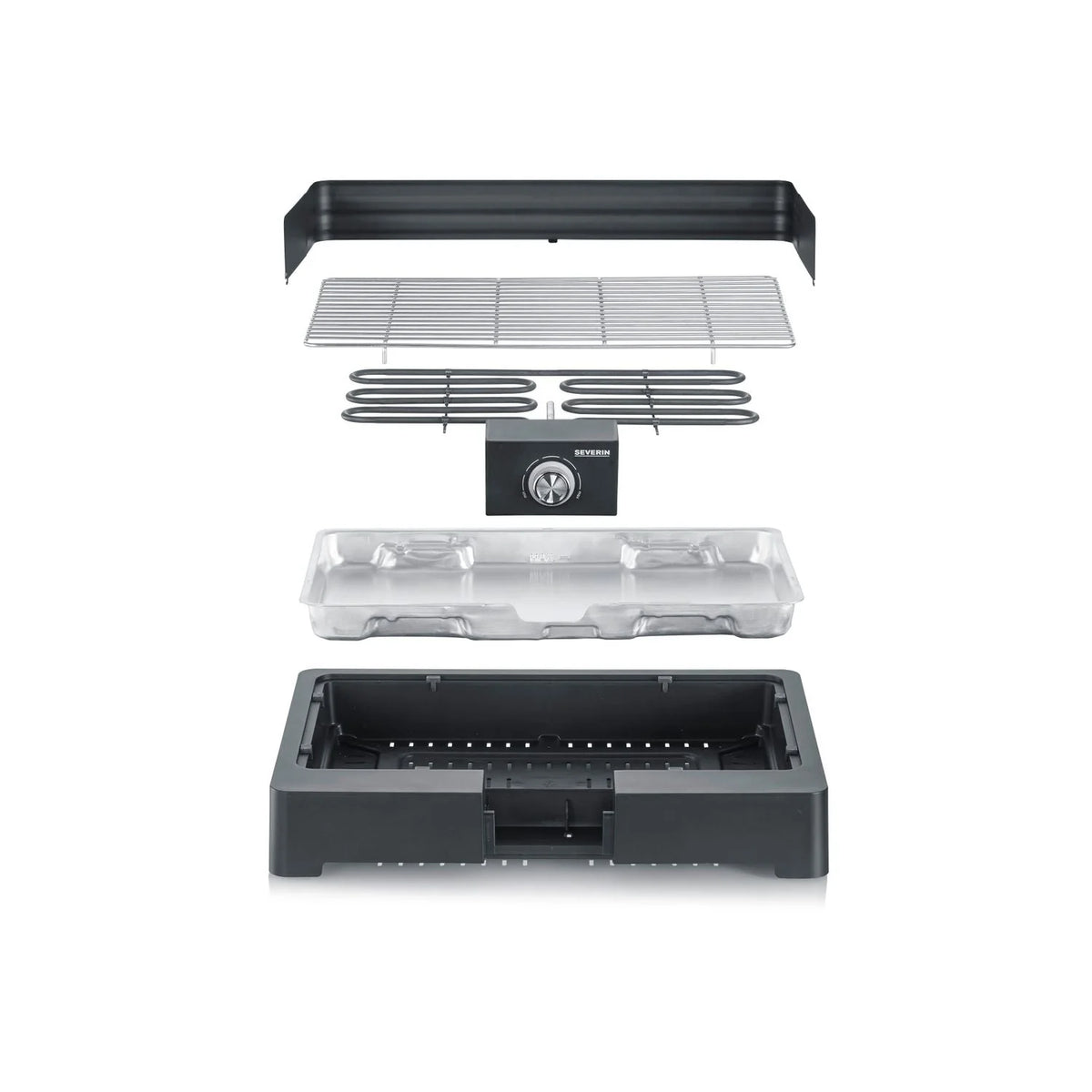 Grill Stołowy Czarny 2200 W PG 8565 Severin